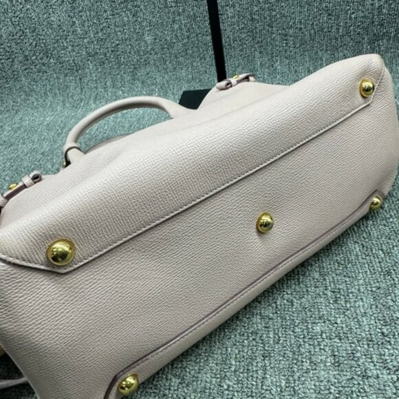 Burberry Banner Leather Satchel Bag 236-122824 - Picture 10 of 16